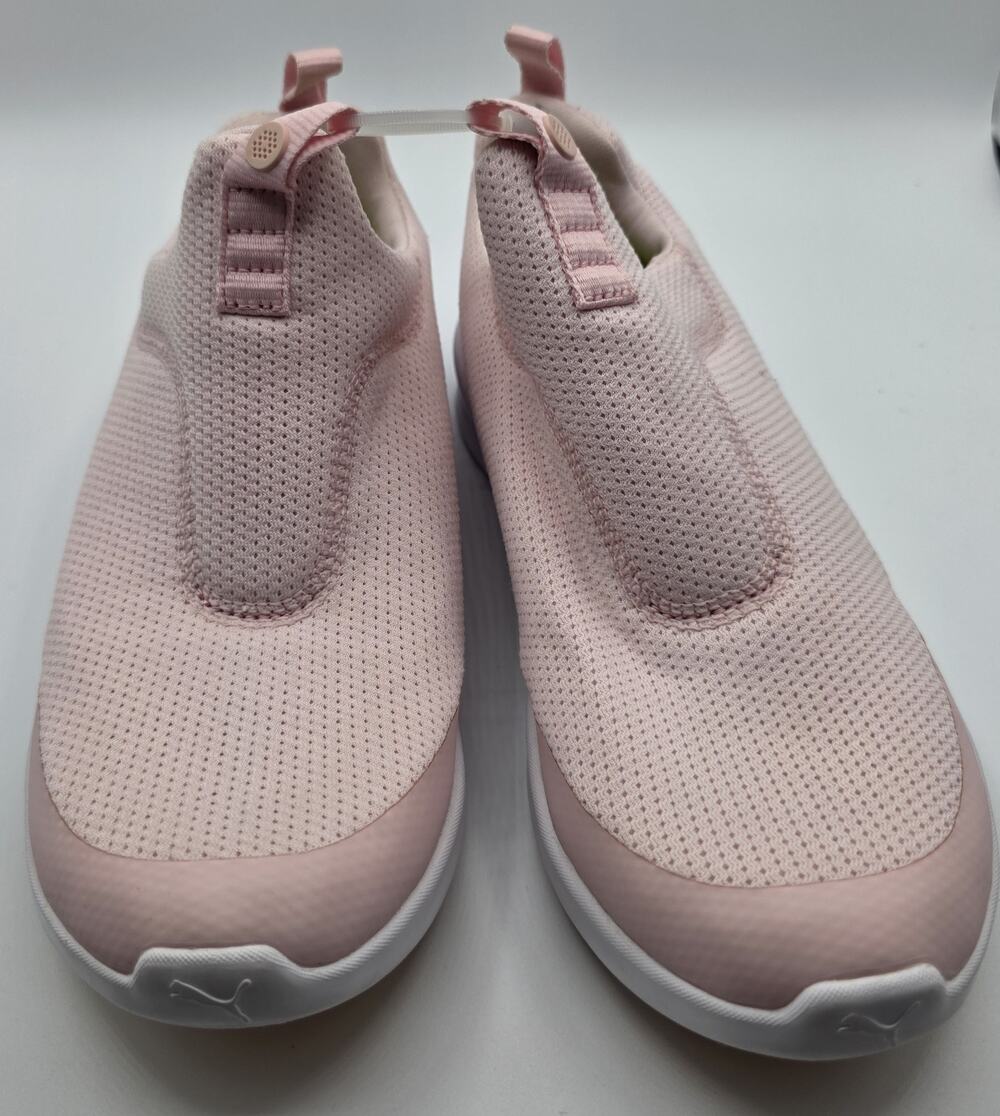 PUMA Women's Laguna fusion slip on golf shoes - Parfait Pink #194464-07 Size 7